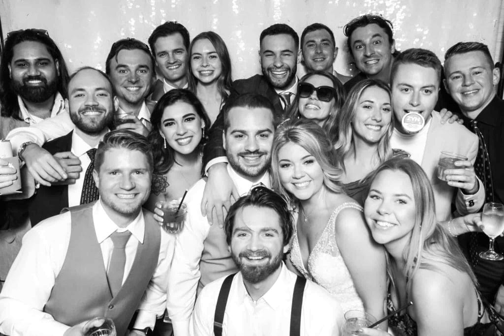 Glam-group-01 affordable photo booth rental denver