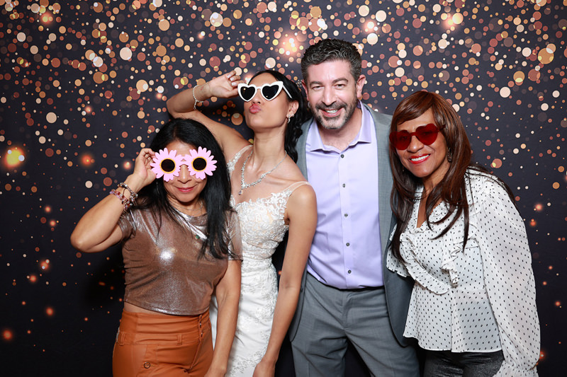 b&w luxphoto booth federico angelas wedding2 small